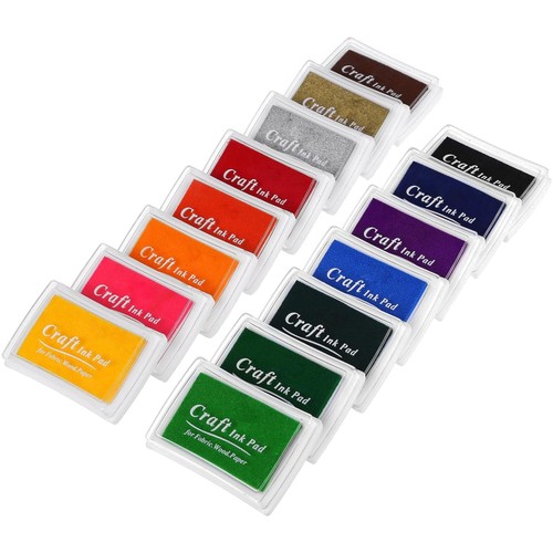 Stempelkissen set farben - set, 15