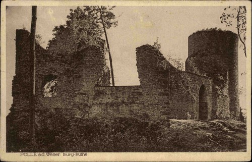 Polle weser burg - burg, um