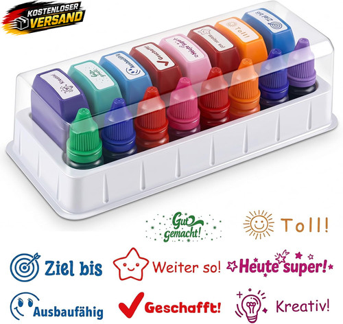 Selbstfärbende lehrerstempel - selbstfärbende,