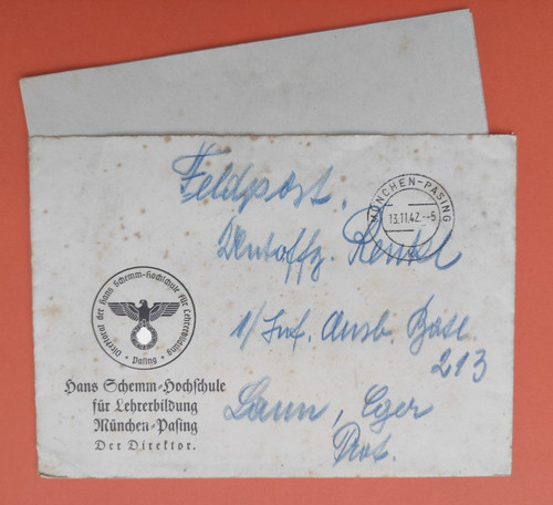 Feldpostbrief mit inhalt - feldpostbrief,