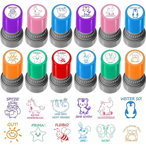 Lehrer stempel set - lehrer,