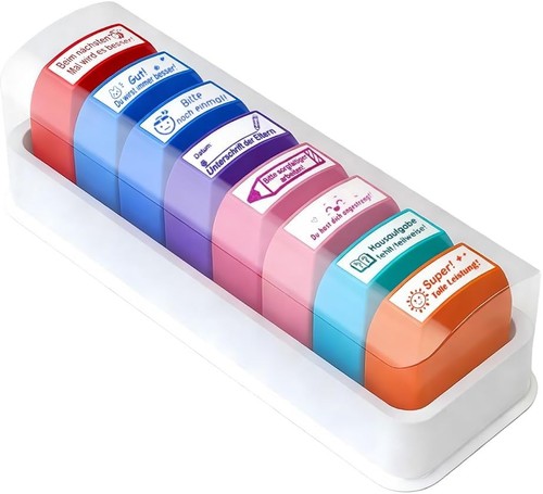 Lehrer stempel kunststoff 8er - lehrer,