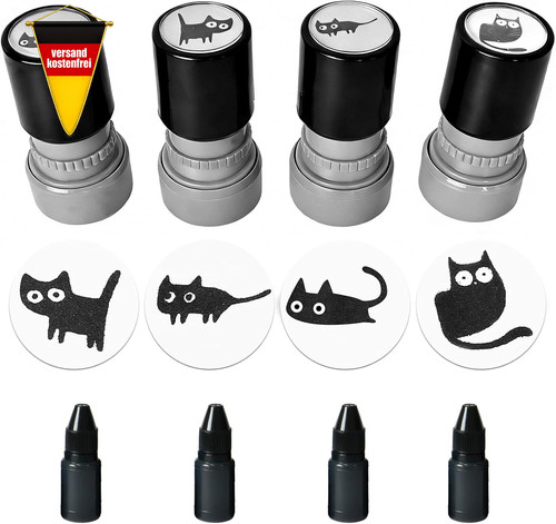 Lehrerstempel set mit - set, 4