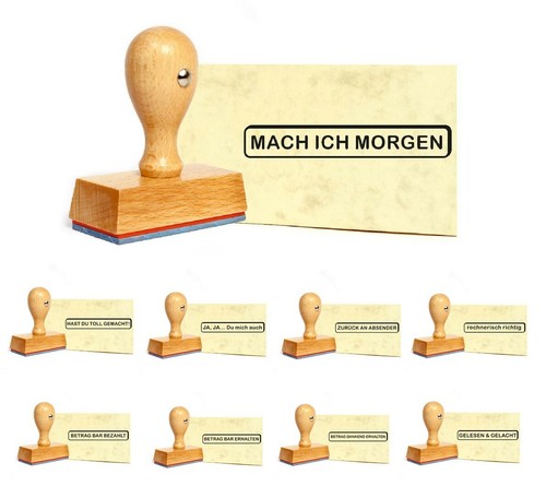 Bürostempel holzstempel - bürostempel,