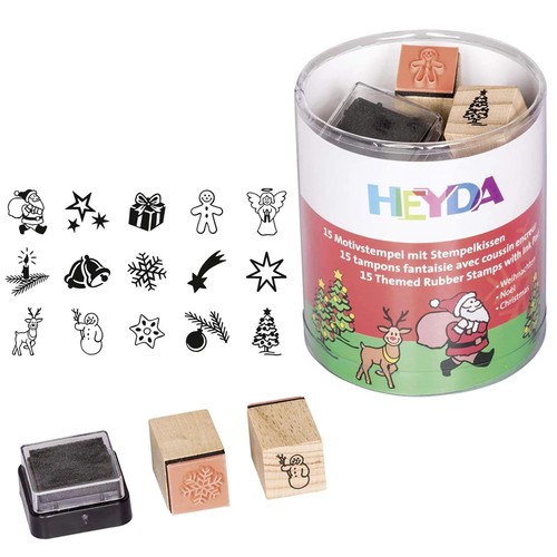 Heyda motivstempel set - heyda,