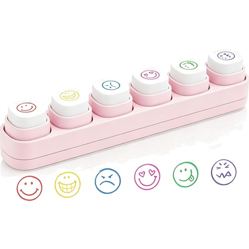 Emoticon stempel gummistempel - stempel,