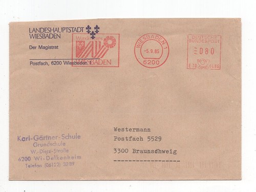 Bund brief absenderfreistempel - brief,