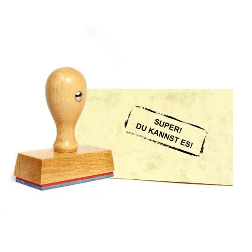 Lehrerstempel stempel super - stempel, du