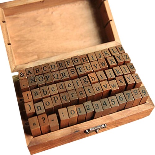 Stempel set buchstaben - set, zahlen