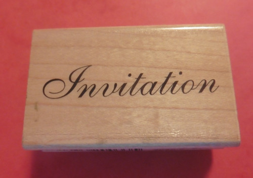 Stempel invitation - stempel,