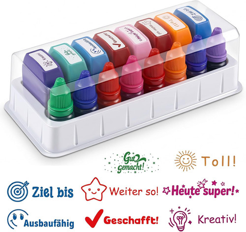 Selbstfärbende lehrer stempel - selbstfärbende,