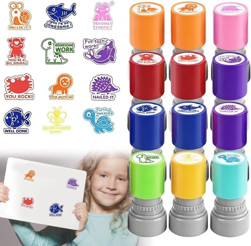 Lehrerstempel set stück - lehrerstempel, 12