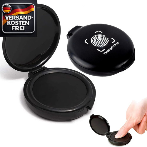 Fingerabdruck stempelkissen - fingerabdruck,