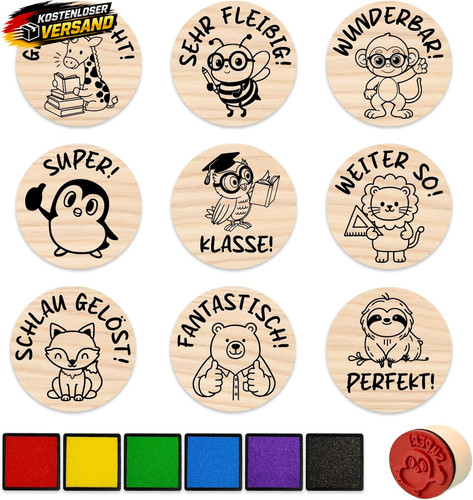 Holz stempel set für - holz,