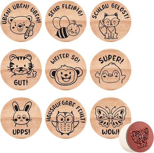 Motivstempel holz tiere - motivstempel,