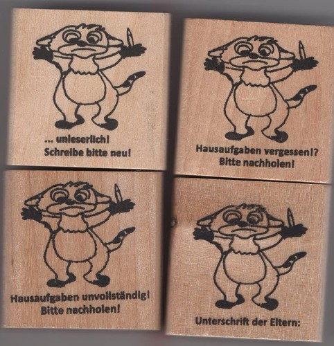 Erdmännchen stempel für - erdmännchen,