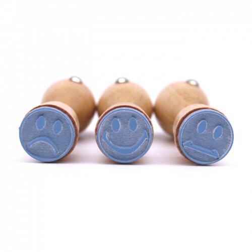 Stempel smiley mm - stempel, Ø
