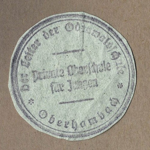 Siegelstempel der leiter - der,